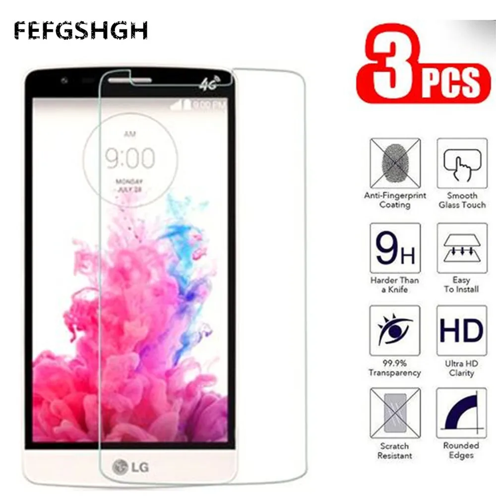 For LG G3 D855 D850 D830 D815 F400K VS985 5.5 inch 2.5D 9H Tempered Glass Screen Protector LG3 G 3 Protective Film | Мобильные