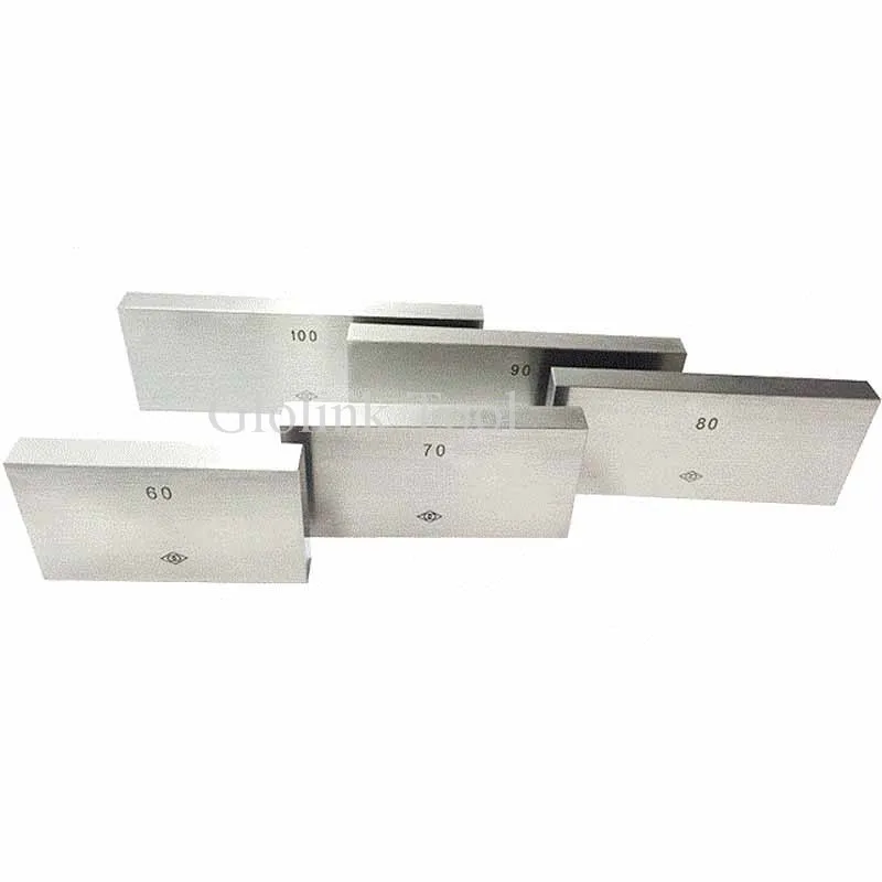 Steel Block Gauge Measure Gage Block Steel Square Gage Block 60mm, 70mm