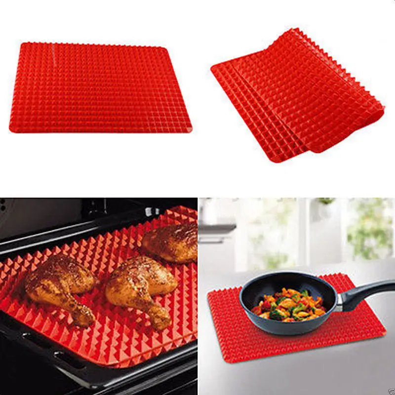 TV Direct Original Healthy Chef Raised Baking Sheet Silicone Roasting Matin Pans from Home