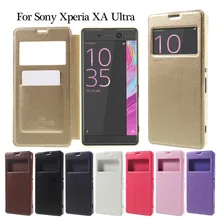 D’origine ROAR CORÉE Marque Pour Sony Xperia XA Ultra/Xperia C6 cas Pour Sony Xperia XA Ultra Noble En Cuir View Case-6.0 pouces