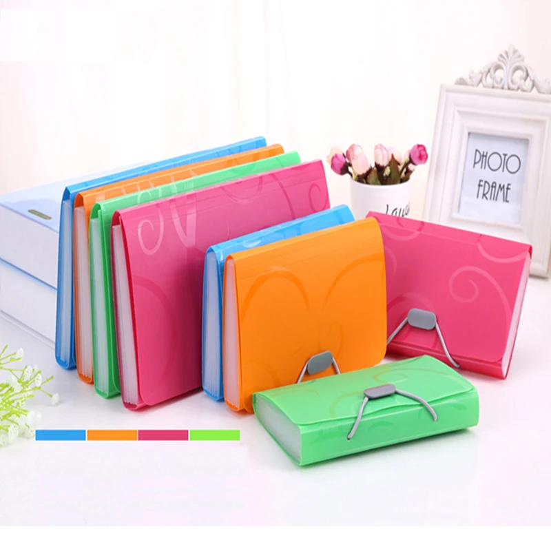 EKIND A6 Accordion Expandable Portable Document Bag Accordion Style