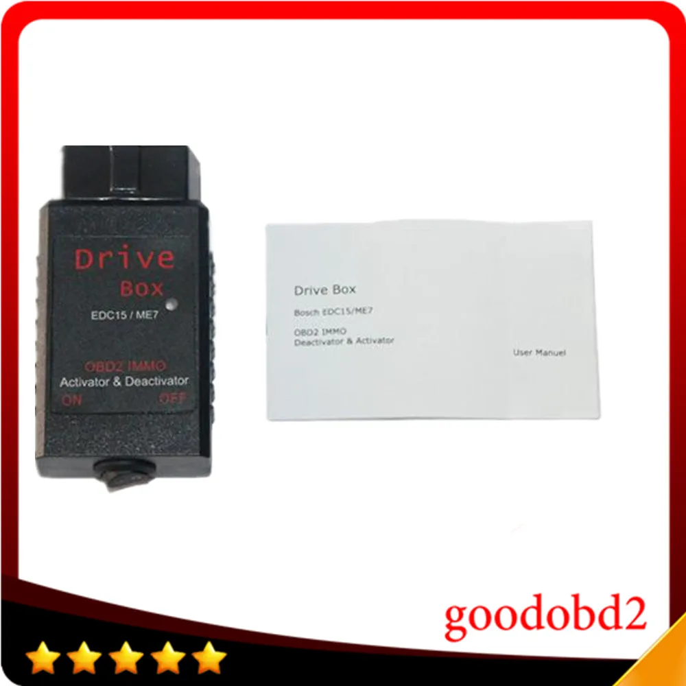

Vehicle's diagnostic socket VAG Drive Box OBD2 OBD2 IMMO Deactivator Activator EDC15/ME7 VAG IMMO Deactivator for AUDI port