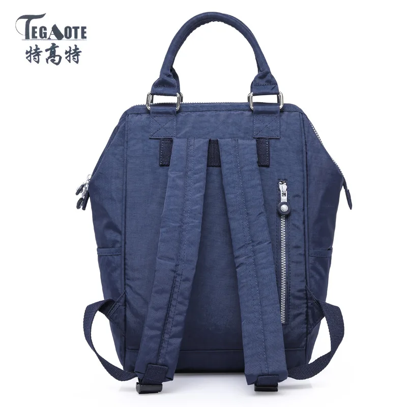 TEGAOTE 2017 La escuela Mochila para chica adolescente Mochila femenina mochilas impermeable de Nylon Casual mujeres portátil Mochila TEGAOTE 2017 La escuela Mochila para chica adolescente Mochila femenina mochilas impermeable de Nylon Casual mujeres portátil Mochila