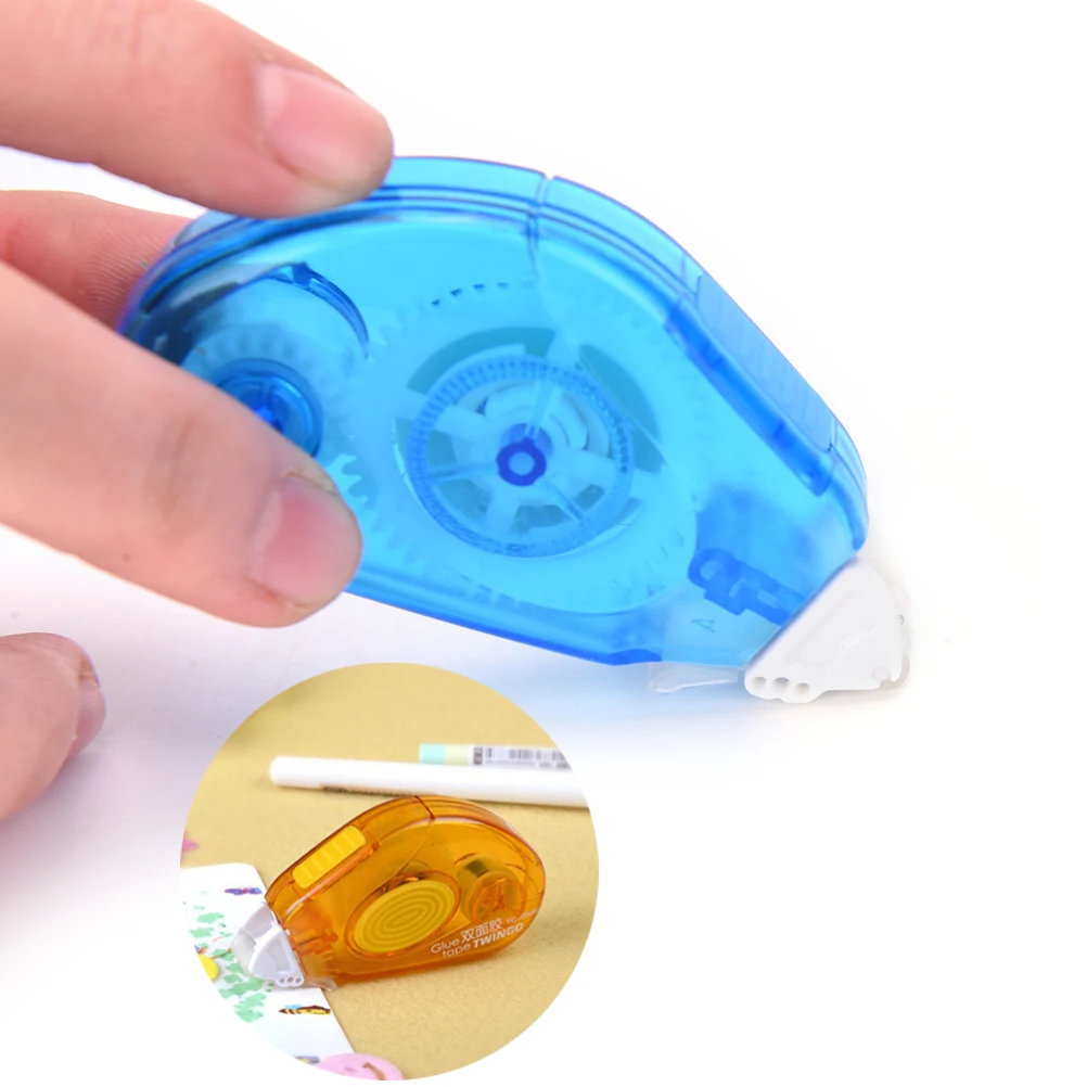 Random Correction Tape Double Sided Adhesive Tapes Glue Sealing Letter DIY Office Work Runner Random Correction Tape Double Sided Adhesive Tapes Glue Sealing Letter DIY Office Work Runner