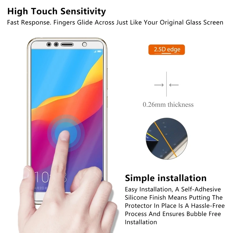 Honor 7A закаленное стекло для huawei Honor 7A 7C Pro 8A 8C Защита экрана для huawei Y6 Prime Y7 Pro защита