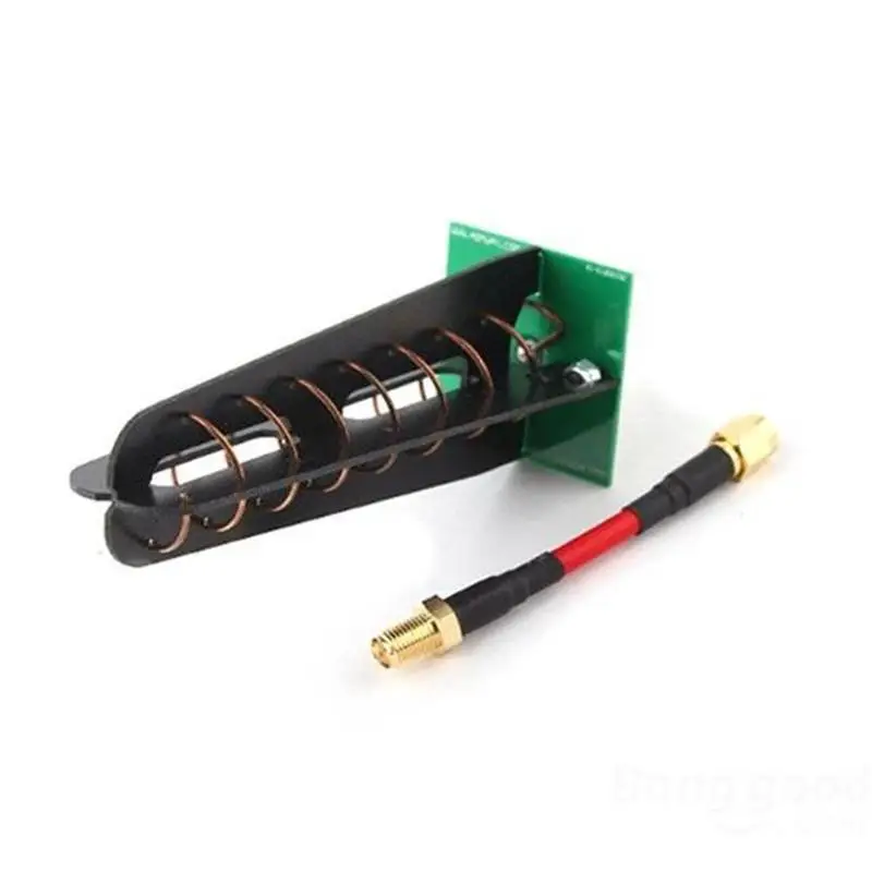 Aomway 11dbi 7 Turn 5.8GHz Helical Antenna RHCP MA RP SMA Receiving Antenna Right polarized FPV AV Receiver Antenna