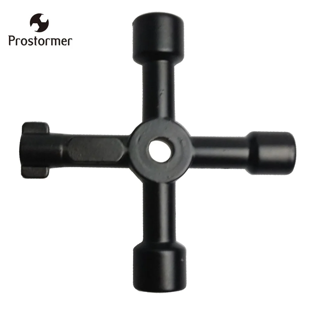 

Prostormer Multi-function electric control cabinet triangular key wrench Triangle Train Electrical Cupboard Box Elevator wrench