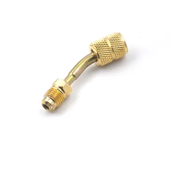 

Refrigeration Adapter Connector Adaptor Stable R410A Gauges Hose Adapter Conditioner Air Conditioning Charging Valve
