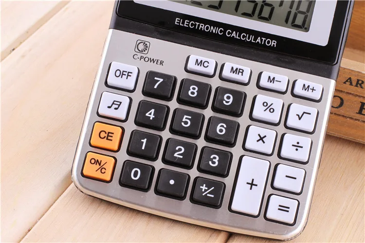 Производитель калькулятор KK-800A металлический Настольный калькулятор 8 А бизнес компьютер офисные принадлежности