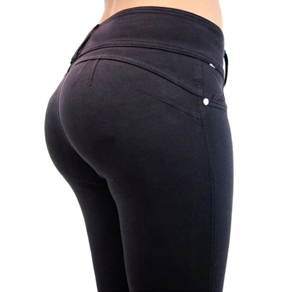 Женские джинсы с высокой талией и эффектом пуш-ап, обтягивающие, эластичные, сексуальные, узкие брюки-карандаш, джинсы для женщин