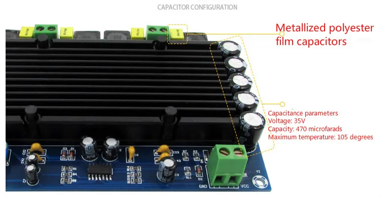 AIYIMA Amplifiers Audio Board Amplificador Pre-class TPA3116D2 Two Channel Digital Amplifier Board 150x2 DC12-24V
