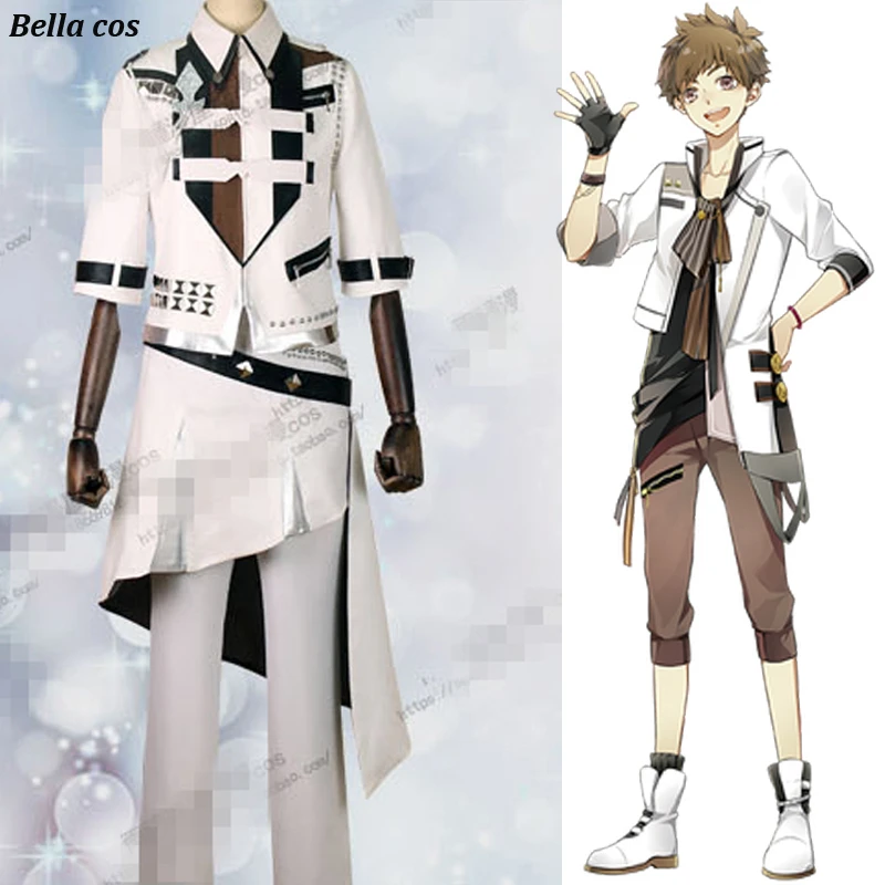 Custom Size The Animation Shun White Team Kannaduki Iku Cosplay Costume Uniform Full Set Carnival Masquerade Anime Party Outfits Aliexpress