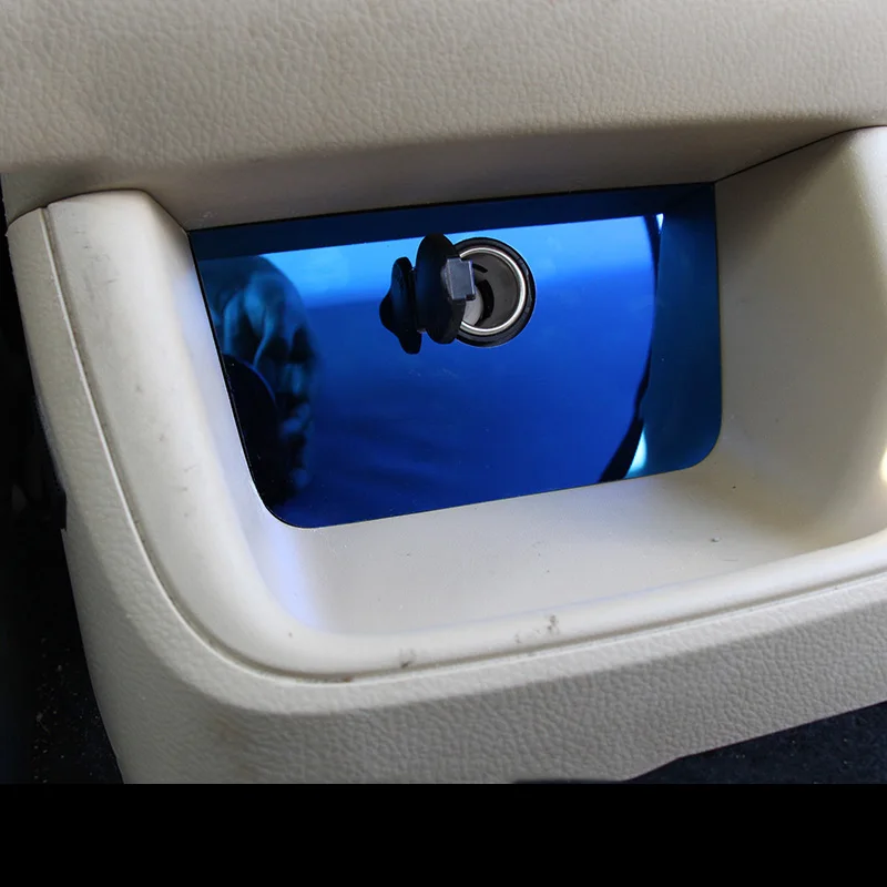Car Cigarette lighter Panel Cover Interior Decoration Trim Fit for