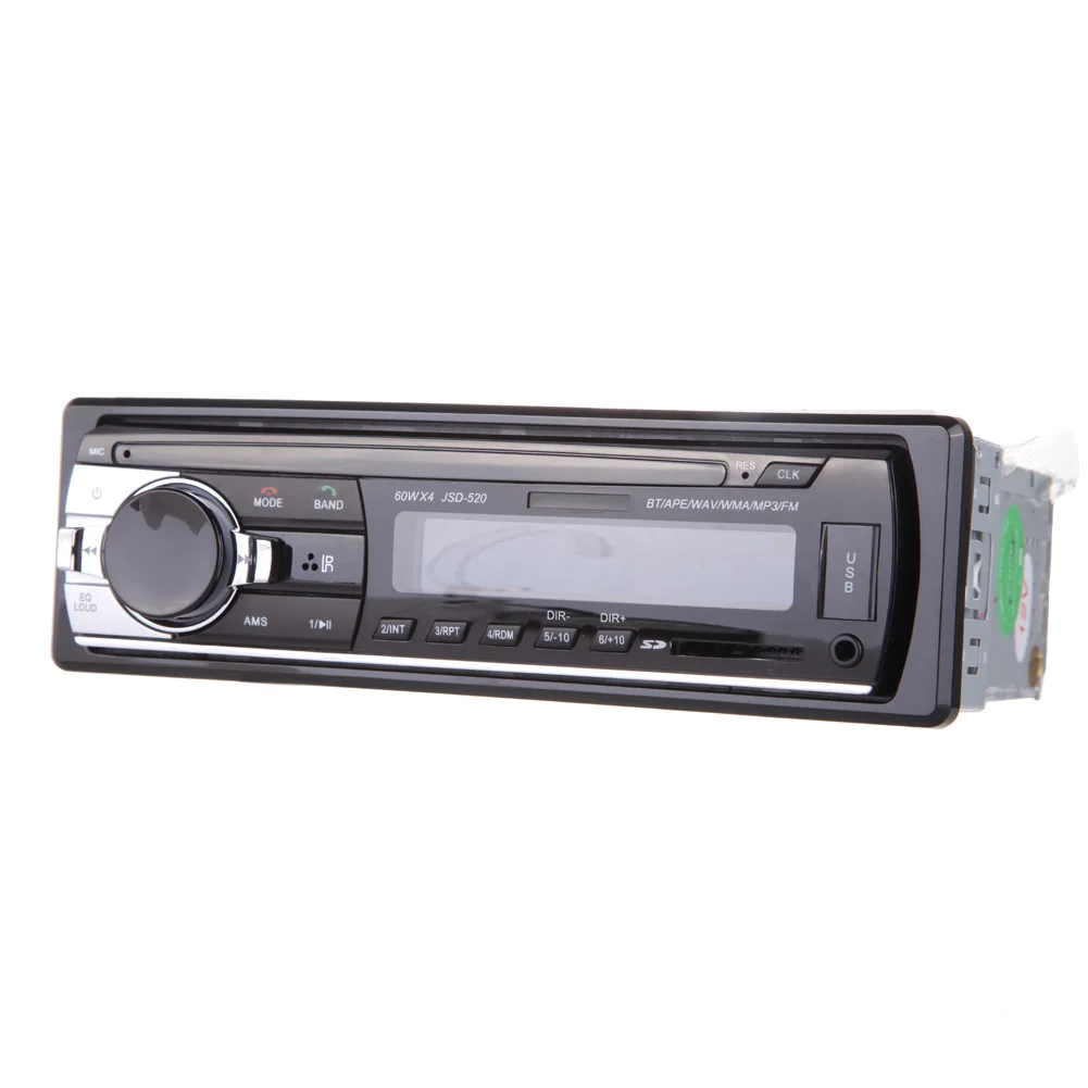 1Din Bluetooth Автомагнитола Mp3 плеер в-dash FM/USB пульт дистанционного управления для Iphone 12 В Авто аудио радио плеер FM радио приемник