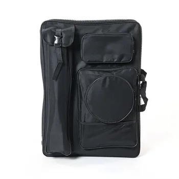 

4K Portable Sketchpad Bag Black Large Capacity Painting Bag Shoulder Carrying Drawing Bag Backpack Sketch Board Case Art Set