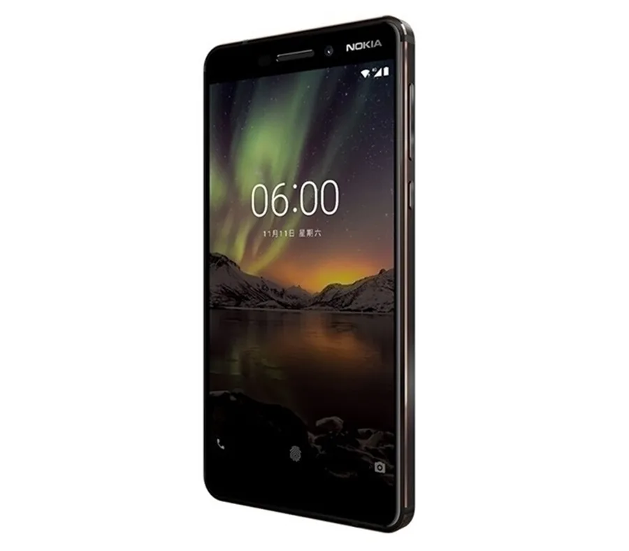 Nokia 6 второго поколения 2 TA-1054 Dual Sim разблокированный телефон на ОС Android LTE GSM 5,5 ''16 МП Восьмиядерный 4 Гб ram 64 Гб rom