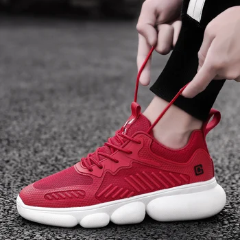 

BVNOBET Top Quality New Casual Shoes Summer Men Lace-Up Mesh Shoes Male Sneakers Fashionable Lightweight Adults Movement Shoes