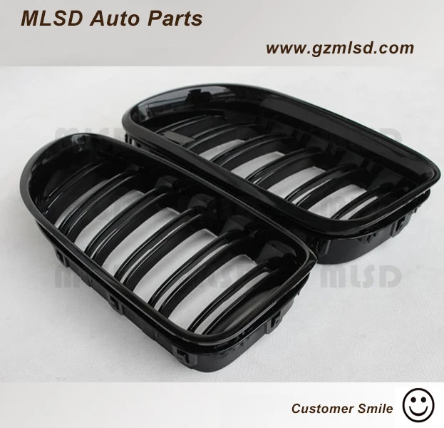 

Hot sale car auto parts rcing spare kit front bumper 2010- 6 Series E63 Gloss ABS Grill