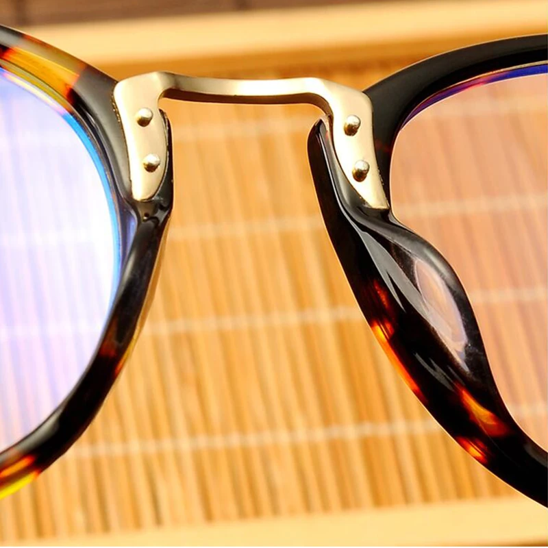 Ретро Оптические очки в круглой оправе nerd Мужчины Женщины Близорукость компьютер бренд оправа для очков, оптика де Грау чтения