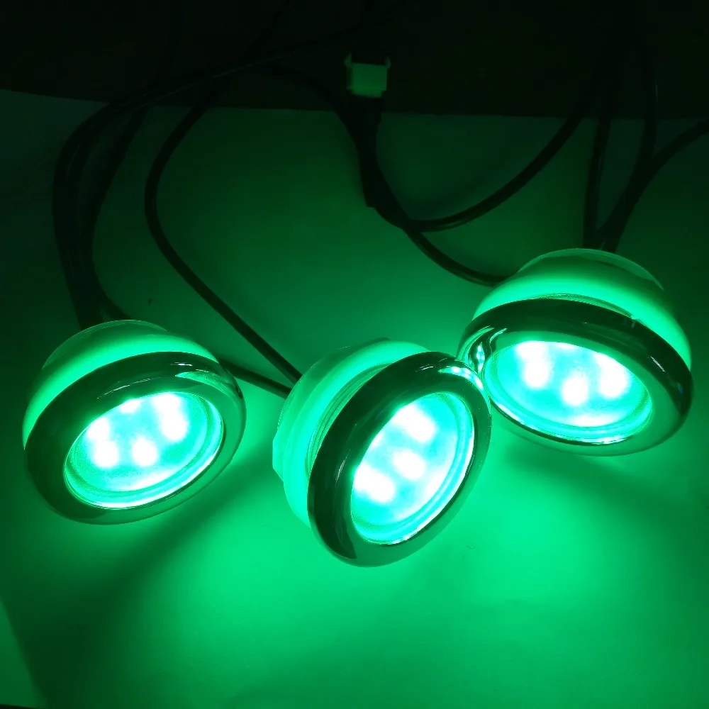 2 шт. водонепроницаемый RGB подводный светодиодный спа-светильник s led лампа для горячей ванны/джакузи Ванна светодиодный светильник s с 1 шт. светильник контроллер