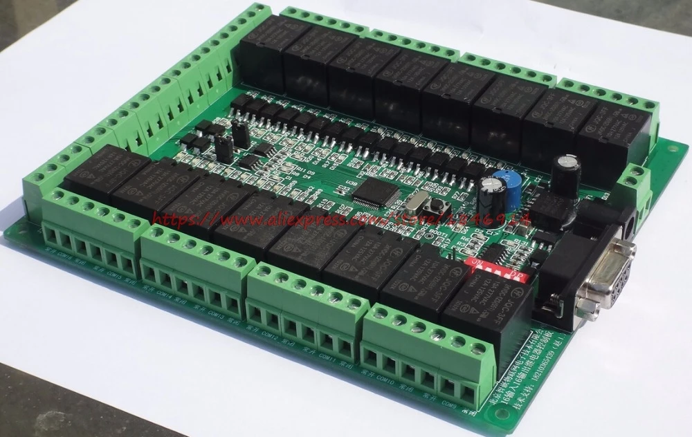 Free shipping 16 relay / control board /16 input /16 output /RS485/RS232/CAN