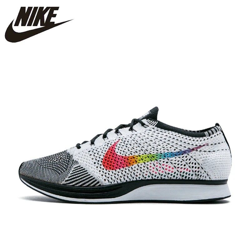 

Nike Flyknit Racer Be True Men's Breathable New Arrival Authentic Running Shoes Sports Sneakers 902366-100