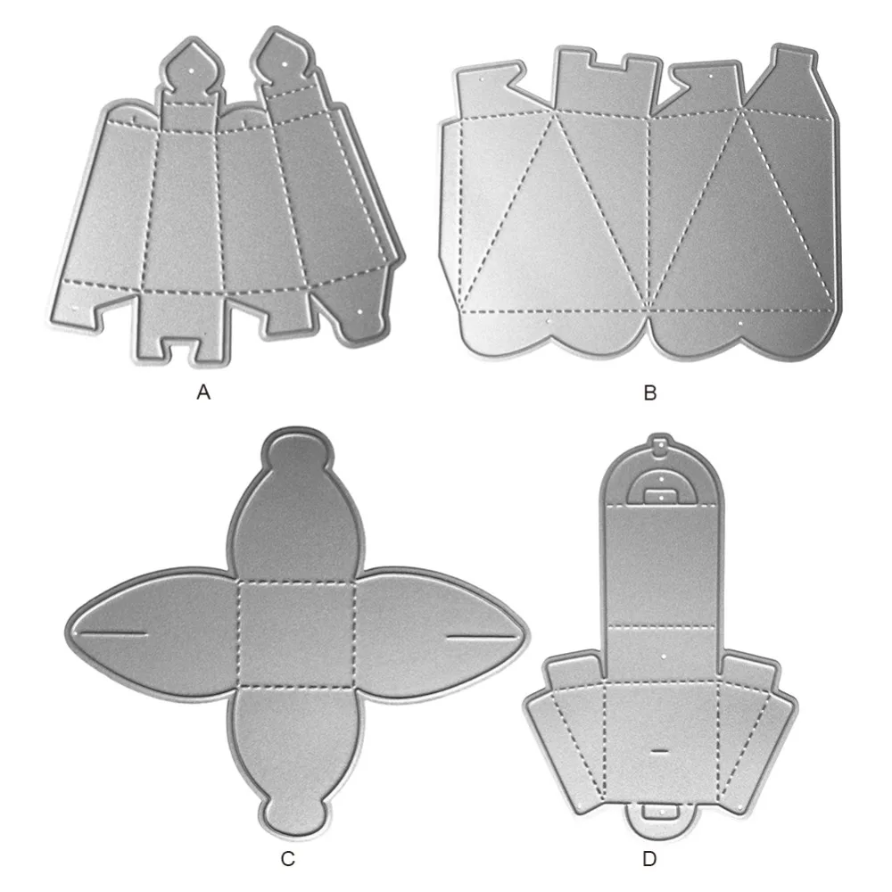 Металлические режущие штампы Свеча «сделай сам» Подарочная коробка для Скрапбукинг фото альбом тиснение трафареты бумажные карты ремесла украшения
