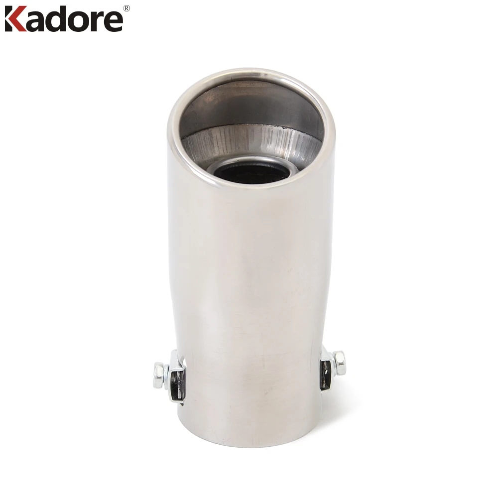 

For Nissan March Micra 2011 Stainless Steel Exhaust Muffler Exhaust Trim Tip End Silencer Car Exterior Accessories