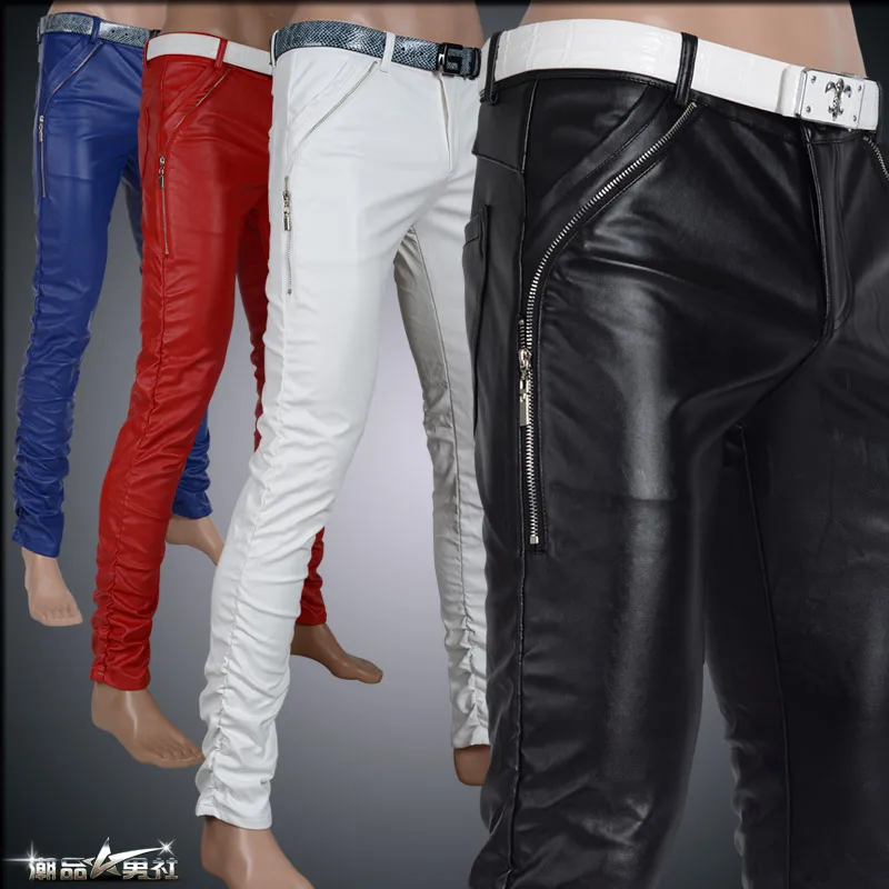 Men's White Leather Pants Related Searches
