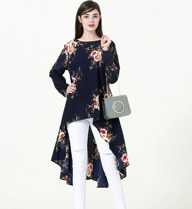 long maxi blouses