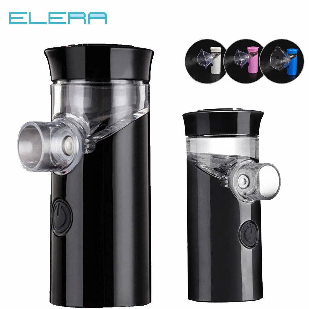 

ELERA Portable Ultrasonic Nebulizer Handheld asthma Inhaler Silent inalador nebulizador Rechargeable Atomizer Medical Equipment