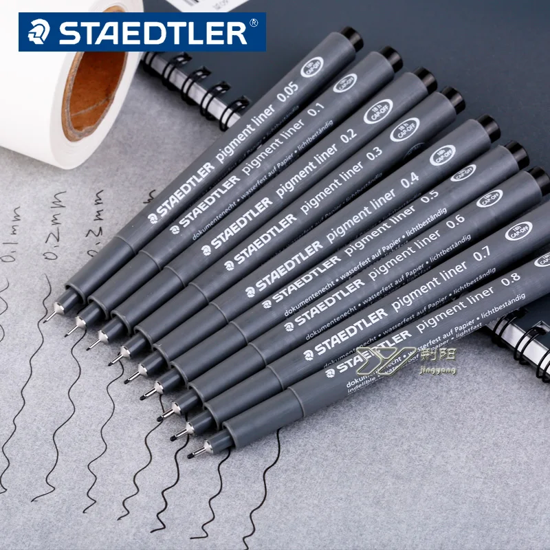 

Staedtler 308 Pigment Liner Drawing Pen line pen needle pen gel pen 0.05 0.1 0.2 0.3 0.4 0.5 0.6 0.7 0.8 1.0 1.2mm