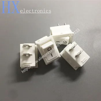 

Free shipping 100PCS 2pin Rocker Switch 117S 15*21MM Boat Shaped Type 250VAC/6A