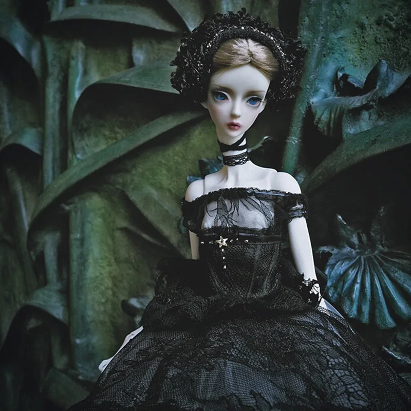 Новое поступление кукла 1/4 Black Swan BJD SD 48 5 см для девочек стройное тело свободные