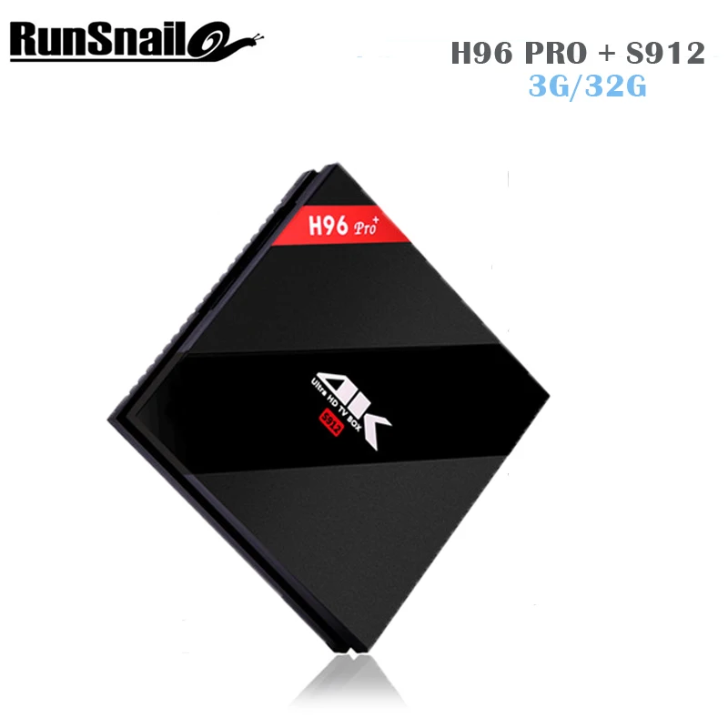 

Original H96 PRO+ Set Top TV Box Android 7.1 Amlogic S912 Octa core 3G/32G TV Box WiFi 2.4G/5.8G 4K Smart TV Box Media Player
