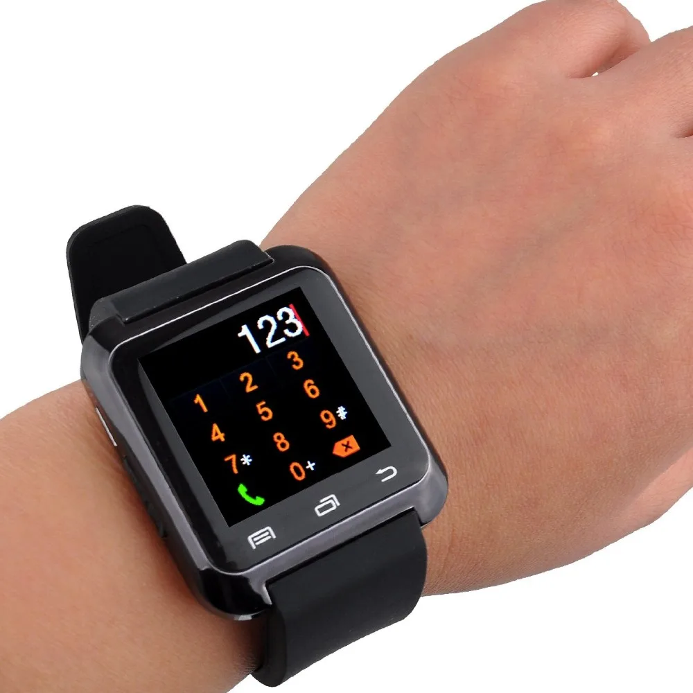 Bluetooth font b Smartwatch b font Anti Lost U80 Watch Men Women Kids WristWatch for Samsung
