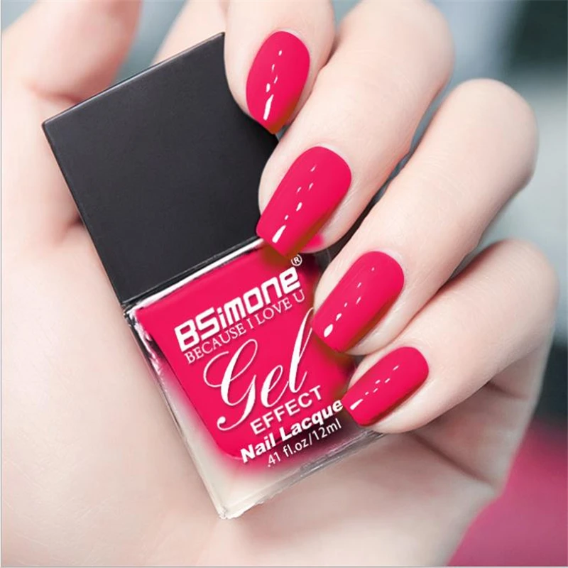 

1PC Resin Professional Women Nail Polish Varnish 30 Colors Water Based Nail Polish Sweet Color Nail Peel Off Red Nail Polish