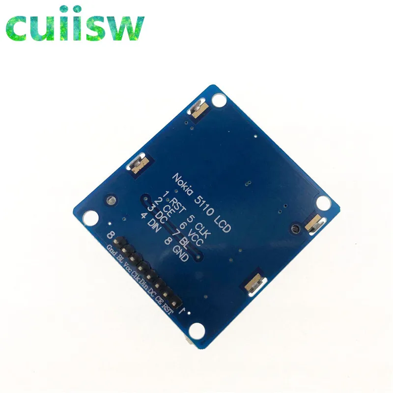 LCD Display Module 1pcs 84X48 Nokia 5110 With Blue Backlight For Arduino