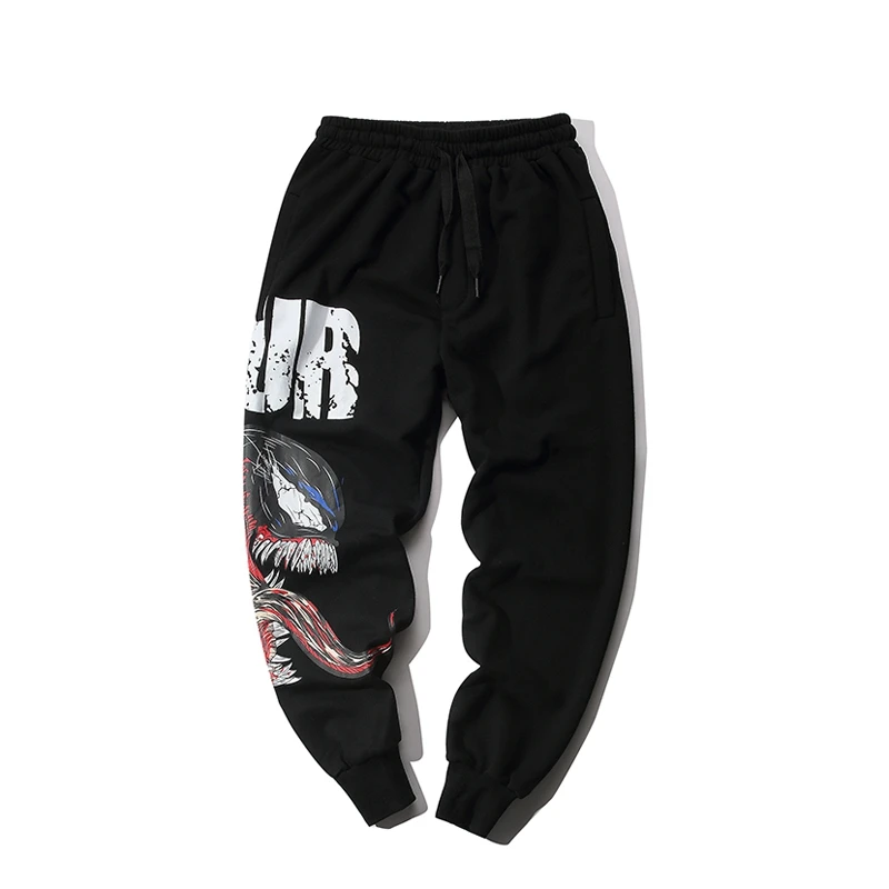 UNCLEDONJM Easyfit граффити повседневные брюки мужские хип хоп Swag Ins городские штаны