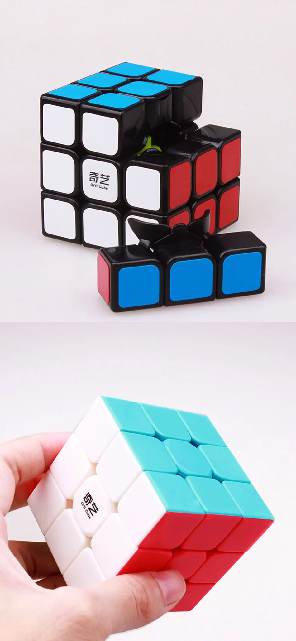 XMD QIYI 3x3x3 магические кубики Profissional speed Cube Пазлы кубики Stickerless Neo Cubo Magico Развивающие игрушки для детей и взрослых