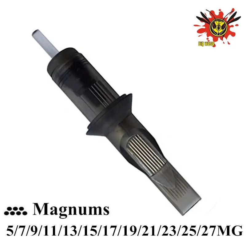 

BIGWASP Standard Tattoo Needle Cartridges V2 Updated Version Cartridges -Magnums 5/7/9/11/13/15/17/19/21/23/25/27MG
