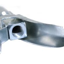 Серебряный сверхмощный быстроразъемный смазочный соединитель на Zerk фитинги, 10000 Psi 1/8 дюймов Npt, два пресса легко нажимать