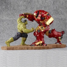 The Avengers Iron Man Mk44 Hulkbuster Armor Hulk Figurine Model Statue Resin Arts And Crafts Bronze Color Home Decor Gift