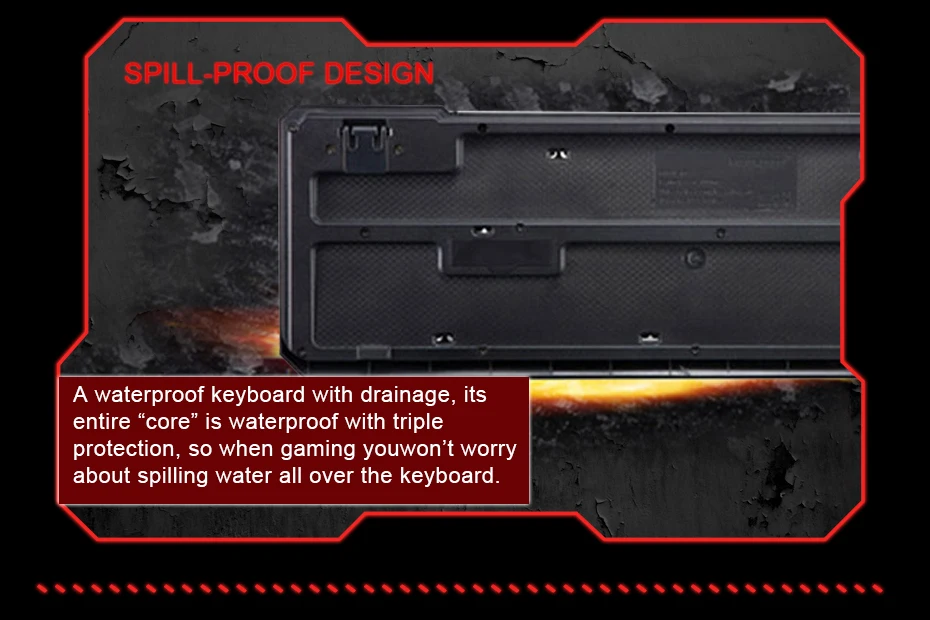 Оригинальная мотоскорость K70 7-Цвет Фул Подсветка компьютерная игровая клавиатура Teclado USB питание для настольного ноутбука черный