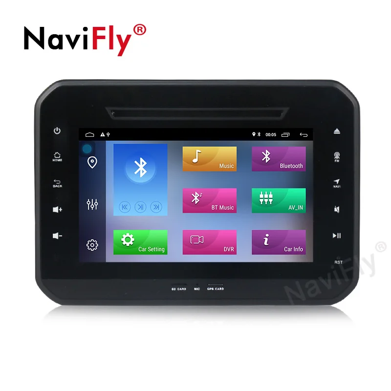 Excellent 2din Android 9.1 Car dvd radio FM for SUZUKI IGNIS ignis 2017 2018 dvd video player HD1024*600 WIFI BT USB audio GPS Navigation 1
