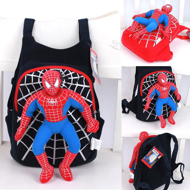 

Kids Baby Boy Girl Cartoon Stuffed Toy Backpack Schoolbag Toddler Shoulder Bag