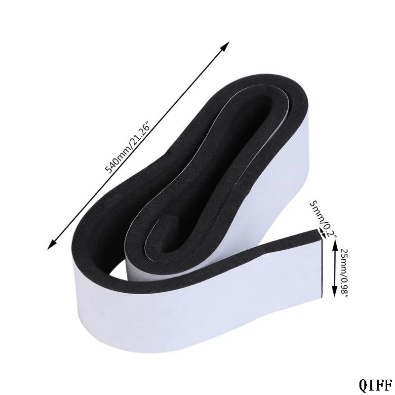 

1pc Rubber Bumper Guard Black Pad for iRobot Roomba 400 500 600 700 Series Mar28