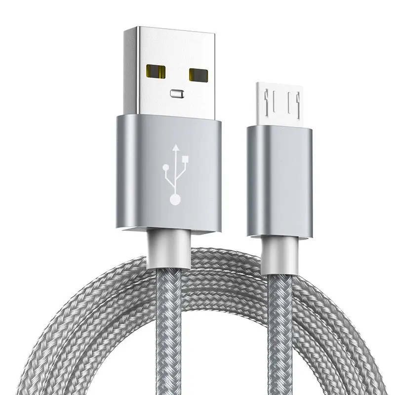 Micro USB кабель для передачи данных 1 м 2 3 Samsung S7 S6 Note Edge Note2 Note4 Note5 J3 C5 C8 OPPO K1 A1 A3 A5 A7
