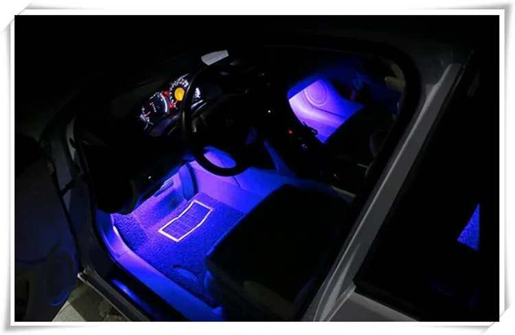 

New Car-Styling LED Atmosphere Lamp Sticker For Audi a4 b8 volvo s80 Mercedes AMG bmw e46 mini cooper alfa romeo 159 Accessories