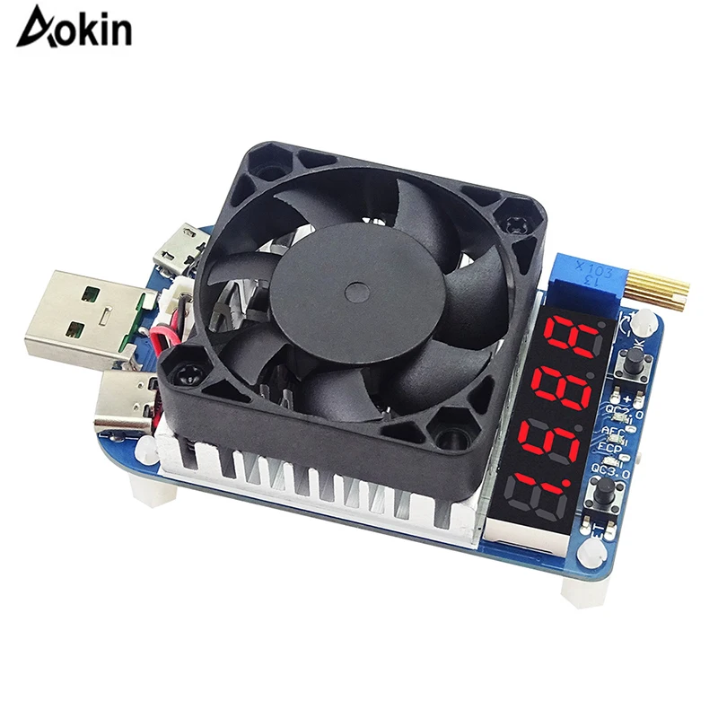 Триггер HD25 HD35 QC2.0 QC3.0 Электронный USB резистор нагрузки тестер разряда батареи